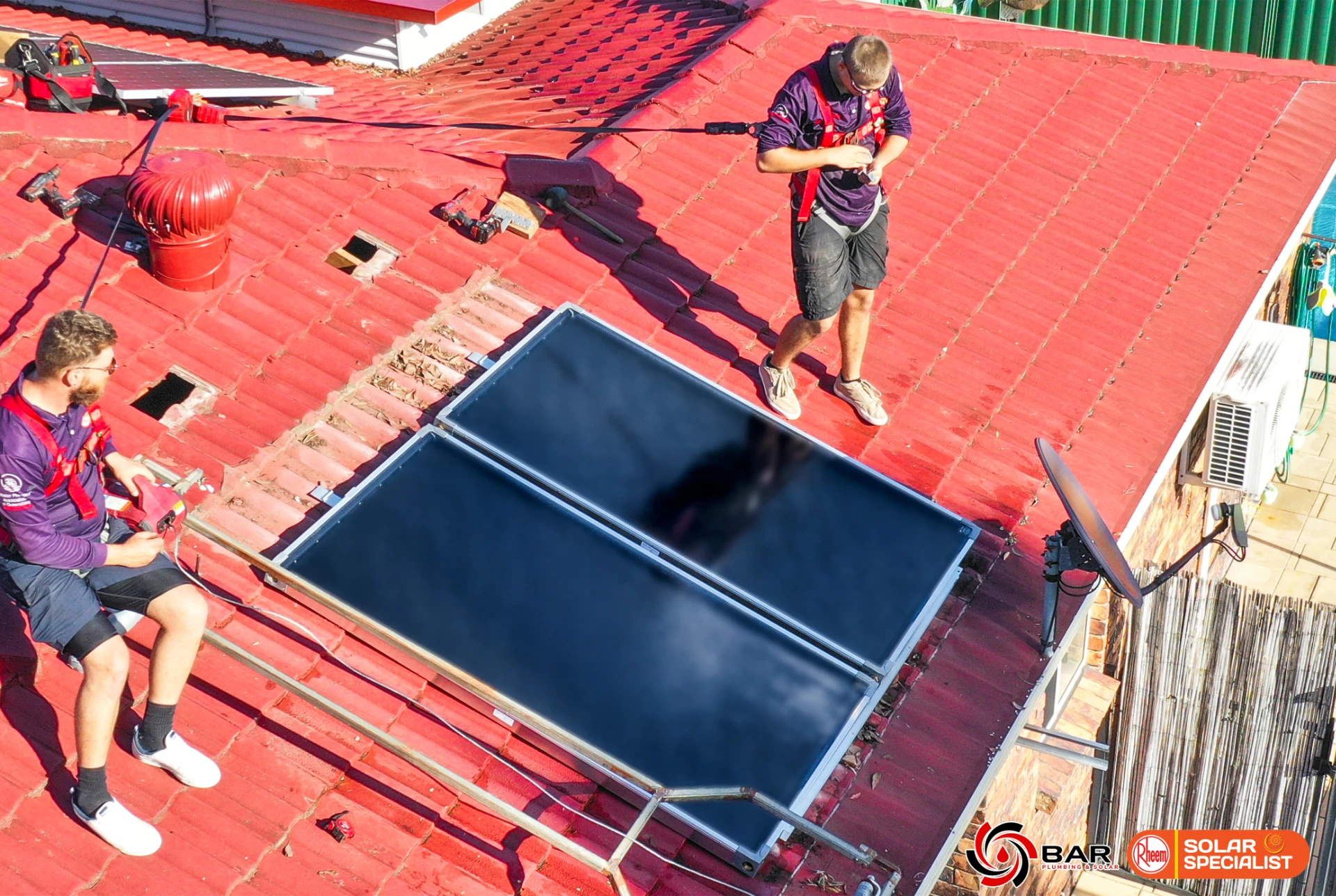 rheem solar hot water benefits